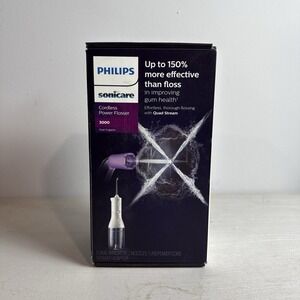 Philips Sonicare Cordless Power Flosser 3000 White - HX386W1 - NEW!